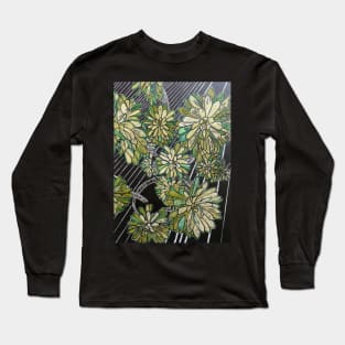 Succulent in Green Long Sleeve T-Shirt